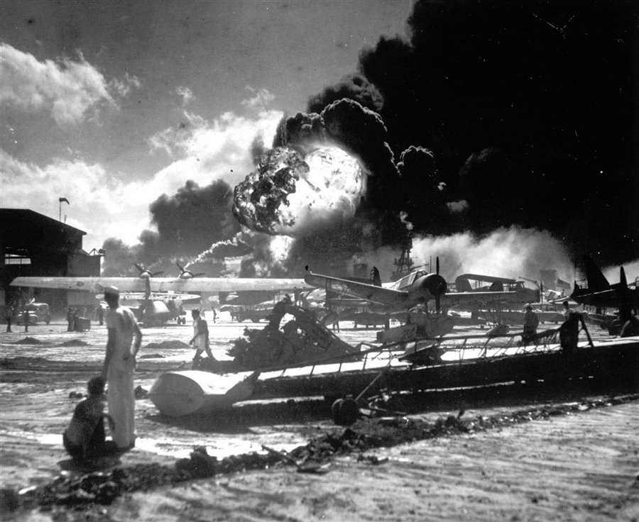 Ammiraglio Che Studiò L Attacco A Pearl Harbor L’attacco a Pearl Harbor in immagini